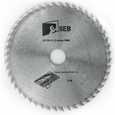 Пильный диск по дереву S.E.B. 306PG-1504822BP