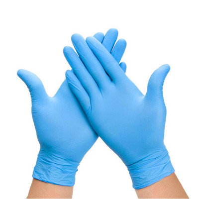 Нитриловые перчатки EcoLat Ocean blue 3035/XL