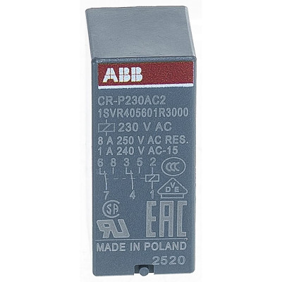 Промежуточное реле ABB CR-P230AC2 1SVR405601R3000