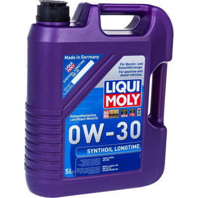 Синтетическое моторное масло LIQUI MOLY Synthoil Longtime 0W-30 8977