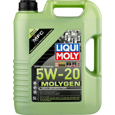 HC-синтетическое моторное масло LIQUI MOLY Molygen New Generation 5W-20 8540