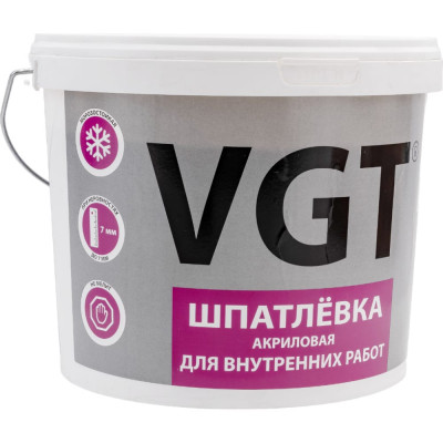 Шпатлевка для внутренних работ VGT VGT 11603366
