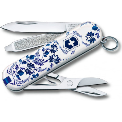 Нож-брелок Victorinox Classic Porcelain Elegance 0.6223.L2110