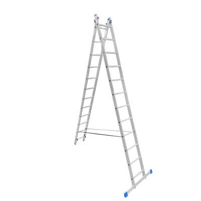 Двухсекционная алюминиевая лестница LadderBel LS212