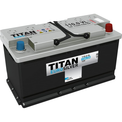 Аккумулятор Titan EUROSILVER 110.0 VL 4607008881455