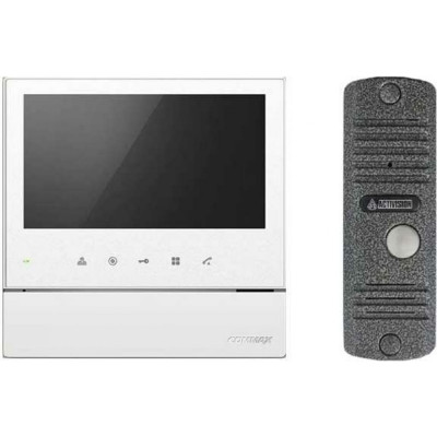 Комплект видеодомофона и вызывной панели COMMAX CDV-70H2 White/AVC305S