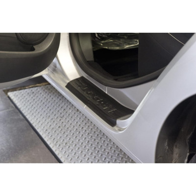 Накладки на внутренние пороги дверей для Renault Logan 2014- г.в. Русская Артель NRL-029002