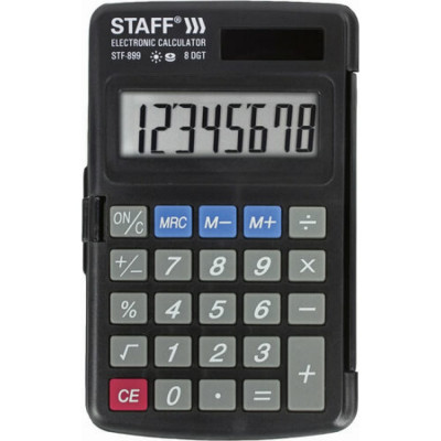Карманный калькулятор Staff STF-899 250144