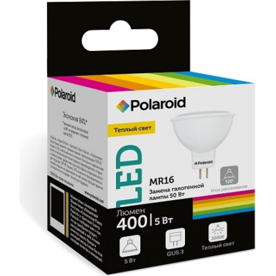 Светодиодная лампа Polaroid PL-MR16503