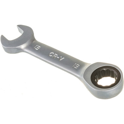 Комбинированный трещоточный короткий гаечный ключ THORVIK CSRW13 53522