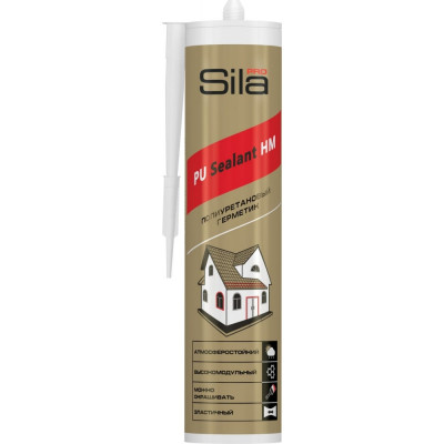Полиуретановый герметик Sila PRO PU Sealant HM WHITE SLPUSW300