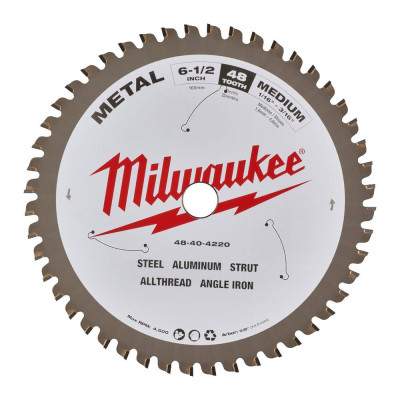 Пильный диск по металлу для циркулярной пилы Milwaukee 48404220