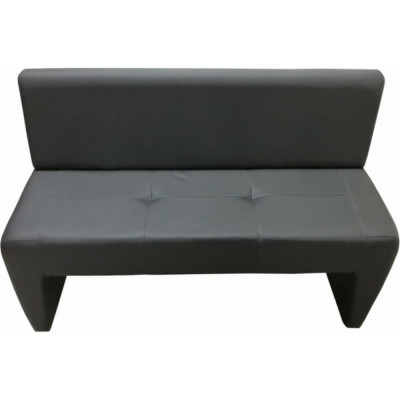 Двухместный диван Мягкий Офис темно-серый РТ201СР2