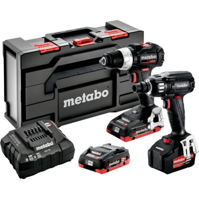 Набор аккумуляторных инструментов Metabo Combo Set BS18LTBLSE+SSW400LTXBLSE 685220960