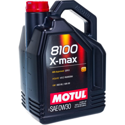 Синтетическое масло MOTUL 8100 X-max SAE 0W30 106571