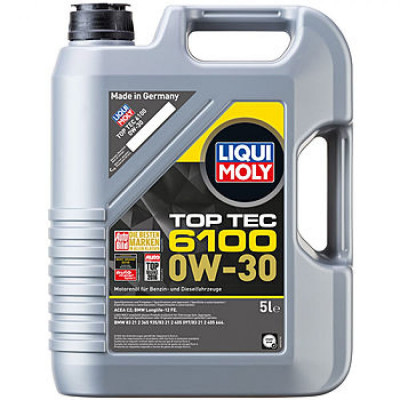 НС-синтетическое моторное масло LIQUI MOLY Top Tec 6100 0W-30 20779