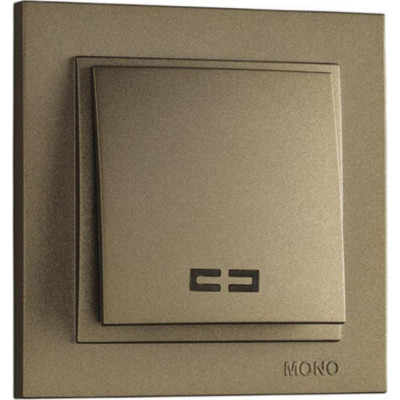 Одноклавишный выключатель MONO ELECTRIC DESPINA 102-232325-101