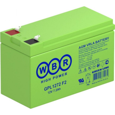 Аккумулятор для ИБП WBR GPL1272 GPL1272WBR