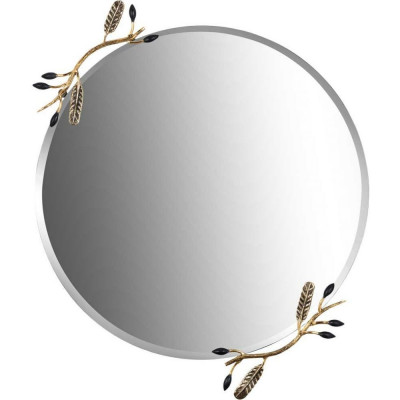 Настенное зеркало BOGACHO Oliva Branch 79038/бронзовый
