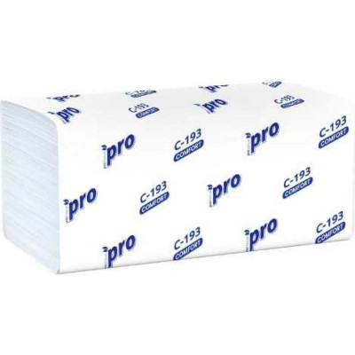 Бумажное листовое полотенце Protissue Г-С193