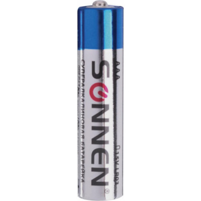 Алкалиновые батарейки SONNEN Super Alkaline 454232