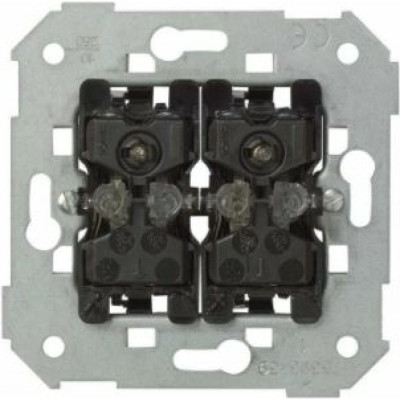 Кнопочный двухклавишный выключатель Simon S82, S82N, S82 Detail С75393-0039