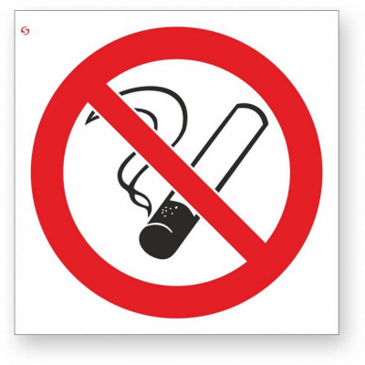 Знак Стандарт Знак Запрещается курить 00-00023632