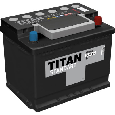 Аккумулятор TITAN STANDART 60.0 VL 4607008882179
