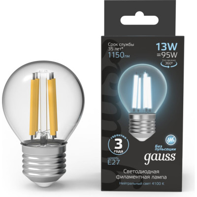 Лампа Gauss Filament 105802213