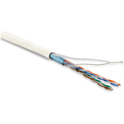 Экранированная кабель-витая пара Hyperline FUTP4-C5E-P26-IN-LSZH-WH-100 243618
