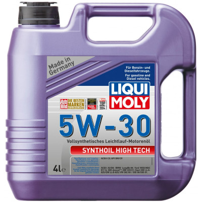 Синтетическое моторное масло LIQUI MOLY Synthoil High Tech 5W-30 SM/CF;C3 9076