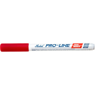 Промышленный маркер-краска Markal с тонким наконечником 0,8 мм, красный 96891