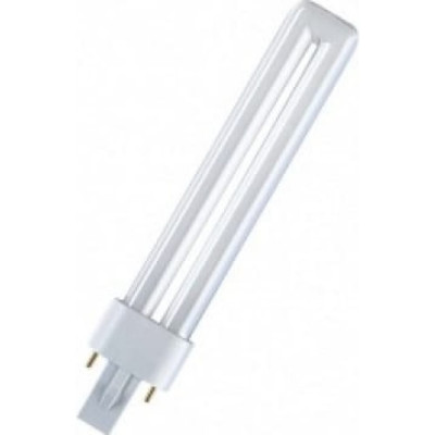 Компактная люминесцентная лампа Osram DULUX S 9W/830 G23 4050300025742