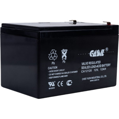 Аккумуляторная батарея CASIL CA12120 2 (12 В / 12 Ач, F2) 10601042