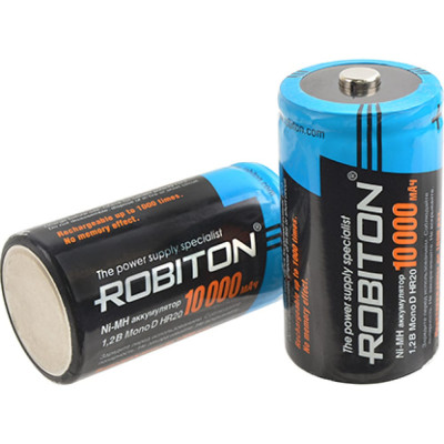 Аккумуляторные батарейки Robiton 10000MHD-2 13650