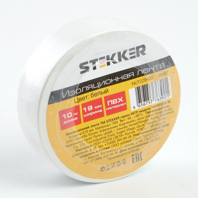 Изоляционная лента STEKKER intp01319-10 39907