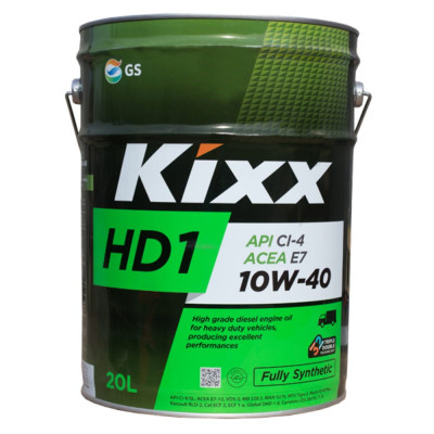 Синтетическое моторное масло KIXX HD1 10W40 L2061P20E1