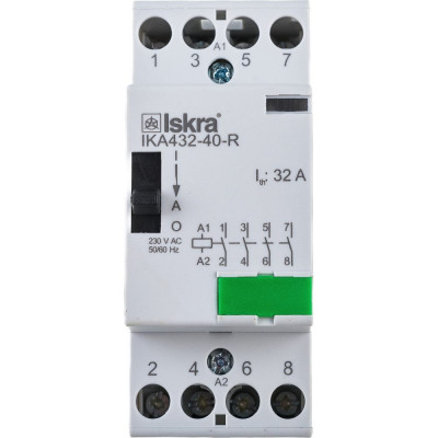 Модульный контактор iskra IKA432-40-R/230V УТ-00019601