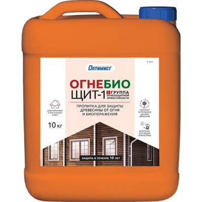 Огнезащитная пропитка ОПТИМИСТ Огнебиощит-1 С413 OPI022