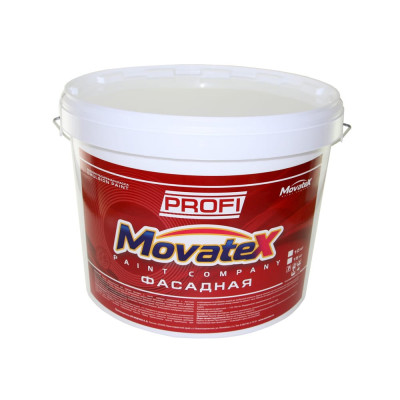 Фасадная водоэмульсионная краска Movatex PROFI Т04760