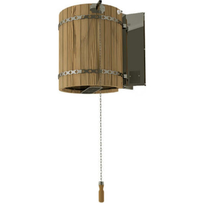 Обливное устройство для бани VVD Ливень деревянное обрамление ТЕРМО 1126