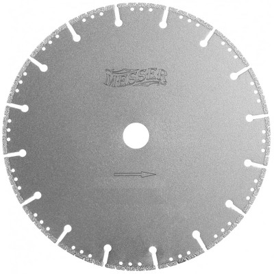 Универсальный алмазный диск MESSER 300D-3.1T-3W- 25.4 01-11-300