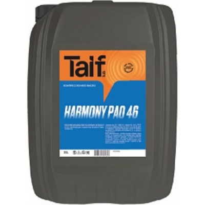 Компрессорное масло TAIF TAIF HARMONY PAO 46 213165