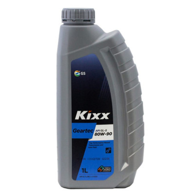 Полусинтетическое трансмиссионное масло KIXX GEARTEC 80W90 L2983AL1E1