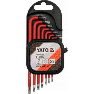 Набор ключей YATO TORX TAMPER PROOF YT-0562
