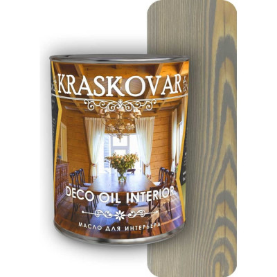 Масло для интерьера Kraskovar туманный лес, 0.75 л 1261