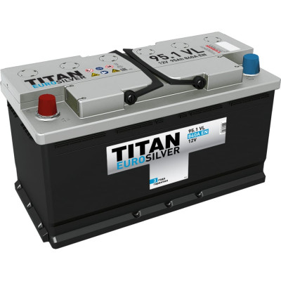 Аккумулятор TITAN EUROSILVER 95.1 VL 4607008881448