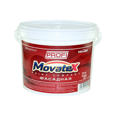 Фасадная водоэмульсионная краска Movatex PROFI Т04757