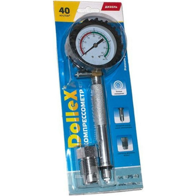 Резьбовой компрессометр для дизельного ДВС Dollex KPS-40