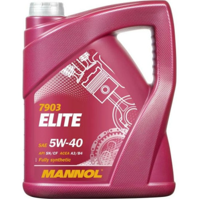 Синтетическое моторное масло MANNOL ELITE 5W40 79035